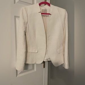 LOFT Cream Colored Blazer Size 8